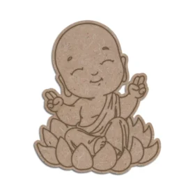Pre marked little buddha 4 mdf cutout