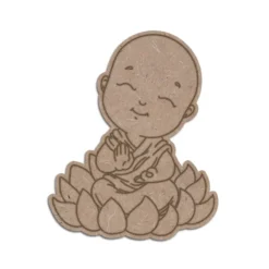 Pre Marked Little Buddha 5 MDF Cutout