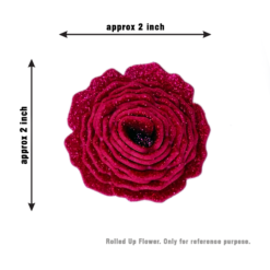 Glitter cut flower design 1