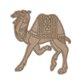 Mdf cutout madhubani camel