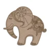 Mdf Cutout Madhubani Elephant Mdf cutout madhubani elephant