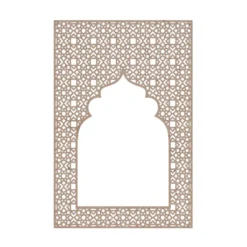 MDF Cut Jharokha with Jali Design