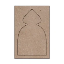 Unique MDF Cut Jharokha for Wall Artwork