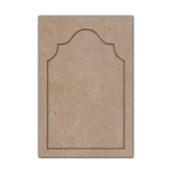 Minimalist MDF Cut Jharokha Art and Craft