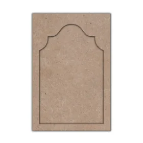 Minimalist mdf cut jharokha art and craft