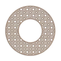 Mdf designer circle jali design (custom size)