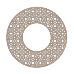 MDF Designer Circle Jali Design (Custom Size)