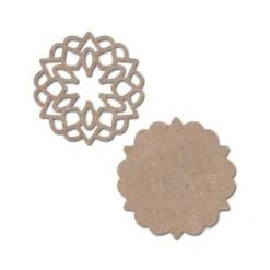 Mdf Rangoli Cutout For Diwali - Design 3 Mdf rangoli cutout for diwali - design 3