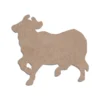 Mdf cutout of pichwai cow
