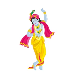 Krishna Janmashtami Govardhan Puja Mdf Cutout Krishna janmashtami govardhan puja mdf cutout
