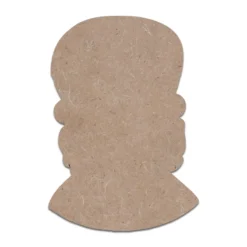 Turban man with moustache and beared mdf cutout